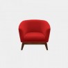 Sillon Alicia Curri Rojo